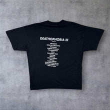 Load image into Gallery viewer, Vintage 1995 Deathophobia III T Shirt Screen Stars Death Metal Compilation XL