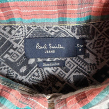 Load image into Gallery viewer, Paul Smith Jeans Mens M Shirt Plaid Tartan Check Standard Fit Long Sleeve