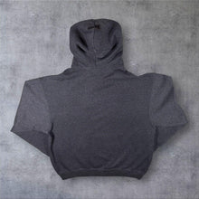 Load image into Gallery viewer, Majestic NFL New England Patriots Football Spellout Graphic Grey Hoodie