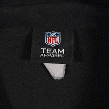 Load image into Gallery viewer, NFL Team Apparel Pittsburgh Steelers Football Mini Logo Black Zip Fleece Sweatshirt