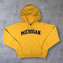 Load image into Gallery viewer, Michigan Wolverines Hoodie M Gear For Sports Big Cotton Yellow NCAA USA College