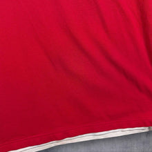 Load image into Gallery viewer, Cotton Traders England Rugby Patch Logo Red Cotton Short Sleeve Polo Shirt