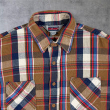 Load image into Gallery viewer, Vintage BIG MAC Flannel Shirt Large Tall Made USA Plaid 90s Workwear Cotton