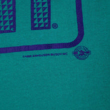 Load image into Gallery viewer, Vintage 1995 Bud Light Sylvania Triathlon T Shirt XL Delta USA Single Stitch 90s