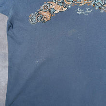 Load image into Gallery viewer, Vintage Natural Trail Aboriginal Art Australia Tourist Graphic Faded Blue T-Shirt