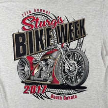 Load image into Gallery viewer, Sturgis Bike Week 2017 T Shirt 77th Rally South Dakota Biker Motorcycle Graphic