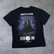 Load image into Gallery viewer, M'era Luna (2020) "Darkness Will Rise Again" Heavy Metal Hard Rock Band Festival T-Shirt