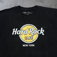 Load image into Gallery viewer, Hard Rock Cafe "New York" Classic Tourist Logo Spellout Graphic T-Shirt