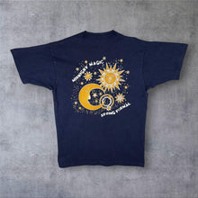 Load image into Gallery viewer, Vintage 1997 Midnight Magic Sun Moon Celestial T Shirt Single Stitch 90s L M