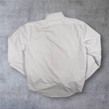Load image into Gallery viewer, Calvin Klein "Infinite Wrinkle Free" White Check Long Sleeve Slim Fit Stretch Shirt