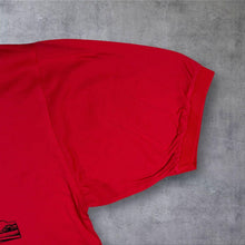Load image into Gallery viewer, Vintage 90s Sansabelt Sport Baseball Graphic Polo Shirt Red Mens L Single Stitch