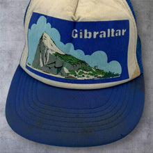Load image into Gallery viewer, Vintage 80s 90s Gibraltar Rock Souvenir Trucker Cap Mesh Snapback Tourist Hat