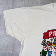Load image into Gallery viewer, Vintage 80's Russell Athletic "Proud To Be Drug Free" Graphic White Single Stitch T-Shirt