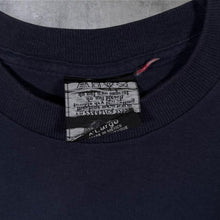 Load image into Gallery viewer, Vintage 90s Indiana Wolf Graphic T Shirt XL Navy Wildlife Animal USA