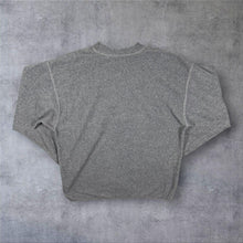 Load image into Gallery viewer, Vintage Mickey Inc. Disney "Mickey" Embroidered Grey Fleece Sweatshirt