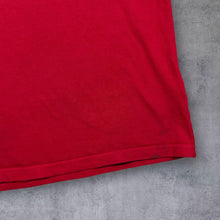 Load image into Gallery viewer, Weird Fish "Sling Your Hook" Cartoon Parody Graphic Red Cotton T-Shirt
