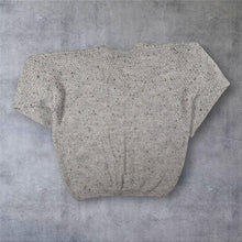 Load image into Gallery viewer, Vintage Highland Home Industries Cable Knit Jumper XL Pure Wool Made Scotland