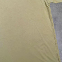 Load image into Gallery viewer, Vintage GOLA Classic Embroidered Mini Logo Yellow Cotton Blend Ringer T-Shirt