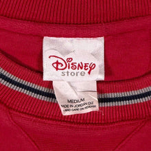 Load image into Gallery viewer, Vintage Disney Store Mickey Mouse Embroidered Red Crewneck Sweatshirt