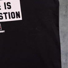 Load image into Gallery viewer, Early 00's Canterbury Of New Zealand "To Rugby Or Not To Rugby?" Black Cotton T-Shirt
