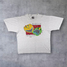 Load image into Gallery viewer, Vintage 1991 Michigan Thespians T Shirt XL Screen Stars Single Stitch USA 90s