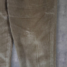 Load image into Gallery viewer, Gurteen Esquire Classic Tan Corduroy Cord Straight Leg Trousers