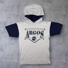 Load image into Gallery viewer, Vintage 1993 Toronto Argonauts CFL Hooded T Shirt CGW Canada 90s Argos