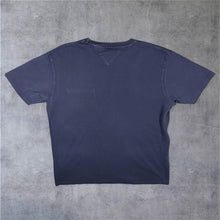 Load image into Gallery viewer, Vintage Tommy Hilfiger TH Pocket Logo Faded Blue Cotton Short Sleeve T-Shirt
