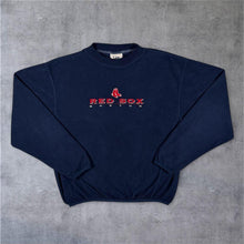 Load image into Gallery viewer, Vintage Lee Sport MLB Boston Red Sox Baseball Embroidered Blue Fleece Sweatshirt