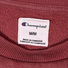 Load image into Gallery viewer, Champion Classic Embroidered Mini Logo Red Crewneck Sweatshirt