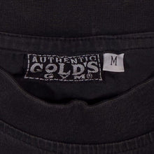 Load image into Gallery viewer, Early 00's Gold's Gym Classic Logo Graphic Black Cotton Short Sleeve T-Shirt
