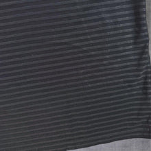 Load image into Gallery viewer, Early 00's Nike Soccer Football Embroidered Mini Centre Logo Grey Striped Sports T-Shirt