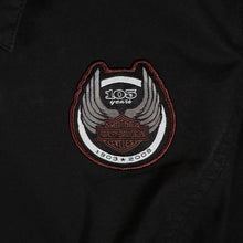 Load image into Gallery viewer, Harley Davidson 105th Anniversary Shirt Womens 2W Black 1903 2008 MotorClothes