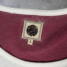 Load image into Gallery viewer, Pretty Green T Shirt Mens Large White Burgundy Logo Graphic Tee Size L