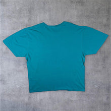 Load image into Gallery viewer, Adidas NBA Charlotte Hornets Basketball Logo Graphic Blue Cotton Short Sleeve T-Shirt