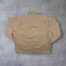 Load image into Gallery viewer, Vintage Wrangler Classic Brown Cotton Double Pocket Long Sleeve Shirt