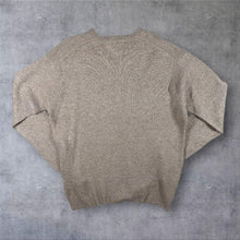 Load image into Gallery viewer, M&S 100% Lambswool Jumper Mens M 38-40 Beige V Neck Pure Wool Woolmark