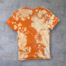 Load image into Gallery viewer, Obey Classic Skater Big Logo Spellout Graphic Orange Tie Dye T-Shirt