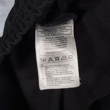 Load image into Gallery viewer, Adidas Three Striped Embroidered Trefoil Logo Black Straight Cuff Tracksuit Bottoms