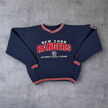 Load image into Gallery viewer, Vintage Lee Sport NHL New York Rangers Ice Hockey Embroidered Sweatshirt