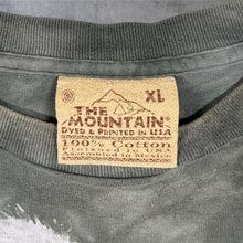 Load image into Gallery viewer, Vintage The Mountain (1997) Native American Horse Animal Wildlife Graphic Tie Dye T-Shirt