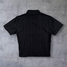 Load image into Gallery viewer, Vintage Y2K Quiksilver Mens XL Black Embroidered Shirt 00s Surf Skate Short Sleeve