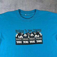 Load image into Gallery viewer, Vintage 80s 90s New Orleans Jazz Walking Graphic T Shirt Single Stitch USA XL