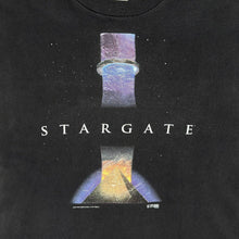 Load image into Gallery viewer, Vintage 1994 Stargate Movie T Shirt Q-Tees USA Single Stitch Large Sci Fi 90s