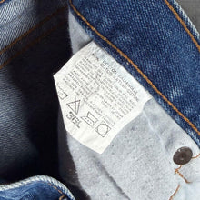 Load image into Gallery viewer, Vintage Brutus Jeans Mens Blue Denim 36L 36 x 29 Straight Leg Mod Northern Soul