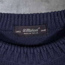 Load image into Gallery viewer, Vintage 90s St Michael M&S Striped Jumper Large Made UK Preppy Colour Block