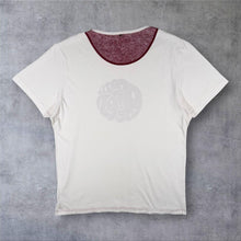 Load image into Gallery viewer, Pretty Green T Shirt Mens Large White Burgundy Logo Graphic Tee Size L