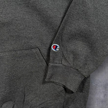 Load image into Gallery viewer, Champion Eco "Rit Tigers" College Spellout Graphic Dark Grey Hoodie