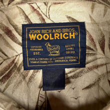 Load image into Gallery viewer, Vintage Woolrich Hawaiian Leaf Patterned Short Sleeve Cotton Button-Down Shirt