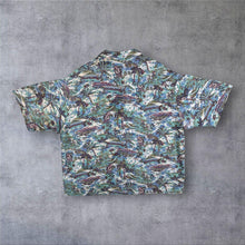 Load image into Gallery viewer, Element Skateboards Hawaiian Tropical Pattern Cotton Linen Short Sleeve Shirt
